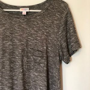 NWOT Ultra-Soft Heathered Gray Carly Dress